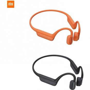 Orange Xiaomi Bluetooth-Kopfhörer mit Knochenleitung