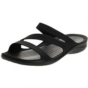 Crocs Sandali Swiftwater Donna (nero/bianco)