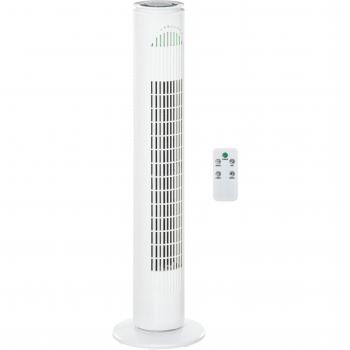 HOMCOM ABS-Kunststoff Turmventilator mit Fernsteuerung