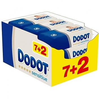 Dodot Baby Wipes Sensitive 486 units