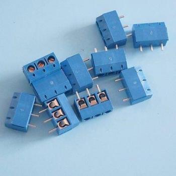 10pcs KF301-3P 5.08mm Blue Terminal Connectors
