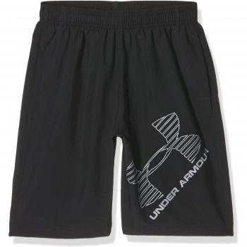 Black Graphite‑Woven Fitness Short – UA Mens L