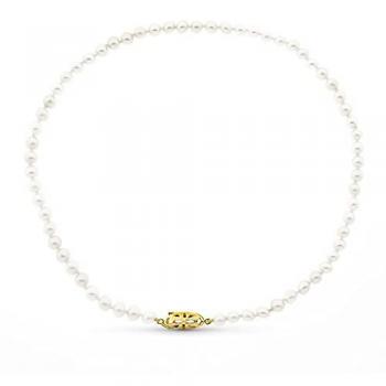 Gargantilla de Oro 18k para Mujer con Broche 40cm