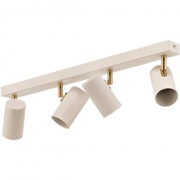 Luminaire Argon Lund 4 Lampes Plafond Blanc