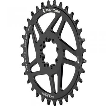 Ingranaggio Wolf Tooth Direct Mount Sram Red 32 Denti Offset 3 mm Nero