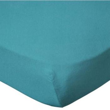 Drap Housse Bébé 60x120 cm Bleu Paradis
