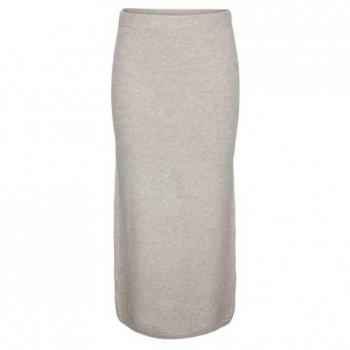 Pieces Falda Midi de Punto Elegante