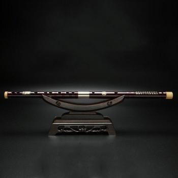 Bambus-Vertikalflöte 8‑Noten – Holzklang, traditionell, Schülermusikinstrument (1 Stück)