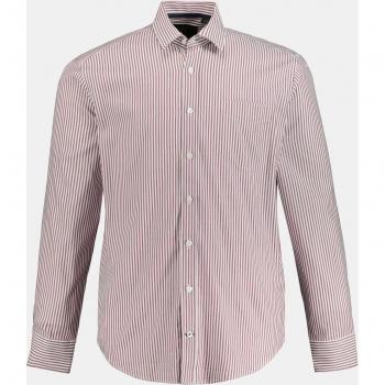 Camicia a Righe Rosse XL per Uomo – Modello Modern Fit in Cotone (JP1880)