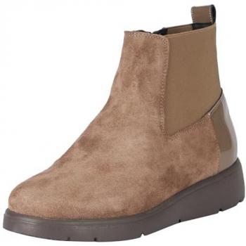 Botines de Couro GEOX D Arlara Marrom Feminino C6692