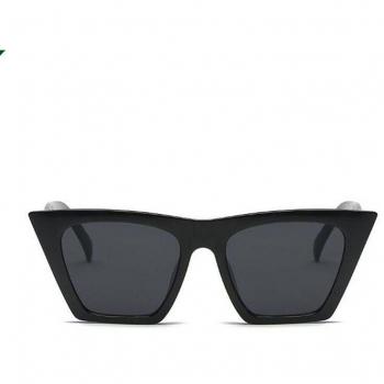 Vintage Black Women's Cat Eye Sun Glasses