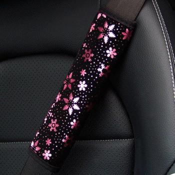 Protector de Cinturón de Seguridad con Diseño de Nieve