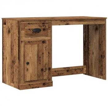 Scrivania con Ripostiglio in Stile Antico 50x115x75 cm