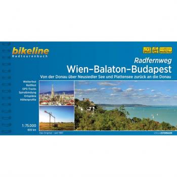 Bikeline Radtourenbuch Wien-Balaton-Budapest