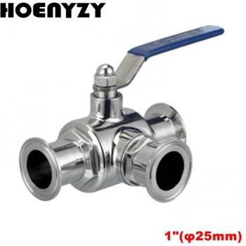 Vanne à bille sanitaire 1 25mm en acier inoxydable pour homebrewing