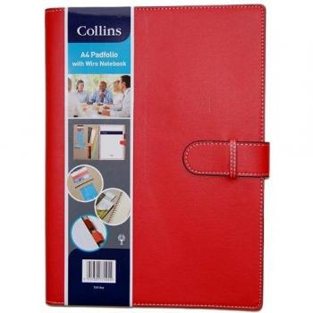 Collins A4 Pad Folio with Strap