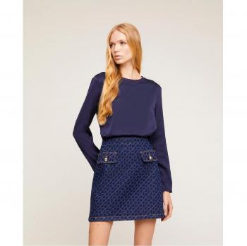 Blusa de Raso Motivi