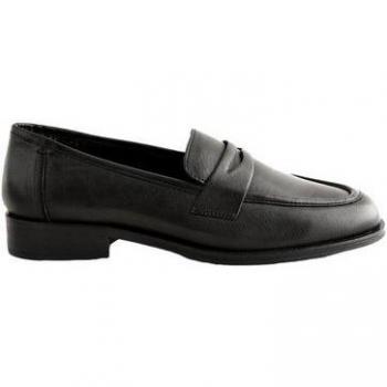 Mocassins penny slim en cuir noir Next EU 40 W (UK 6.5)