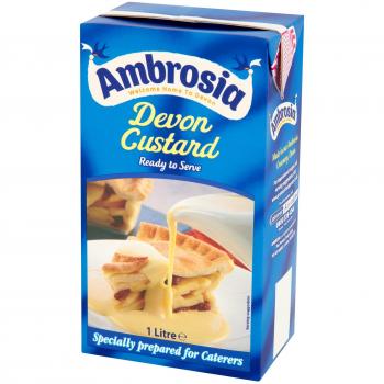 Ambrosia Devon Custard, 1 L per pack