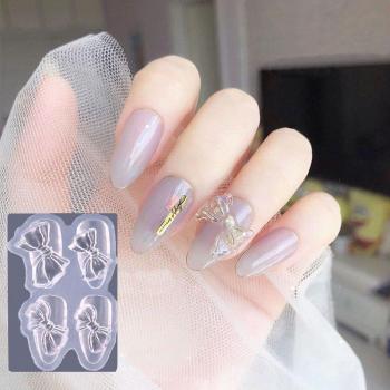 Bogen Silikonform für DIY Nageldekoration