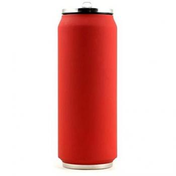 Canette Soft Isotherme 500 Ml Coloris Rouge Soft