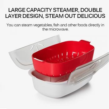Food Grade Steaming Basket for Microwave