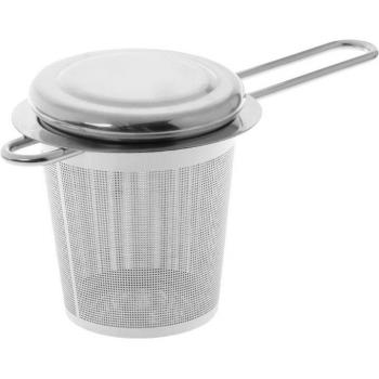 Würzfilter mit Gittergewebe und robustem Deckel – Mehrweg