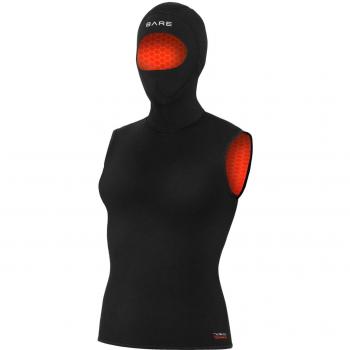 Chaleco Con Capucha Bare Ultrawarmth 5/3 Mm Mujer