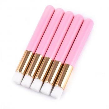 Set de 5 cepillos de limpieza suaves para extensiones de pestañas
