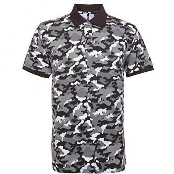 Polo Uomo Mimetico Maniche Corte