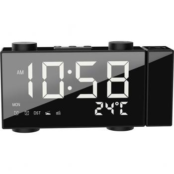 Snooze Function Digital Alarm Clock with USB Power
