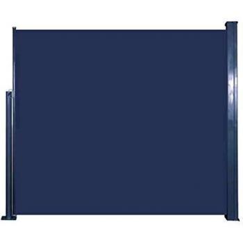 Abri de balcon latéral rétractable 120x300 cm gris