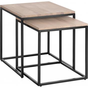 Fink Beistelltisch Duo Novo, 2er Set, modern