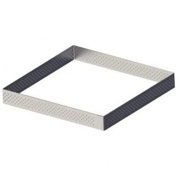 Moule carré perforé 8 cm de Buyer
