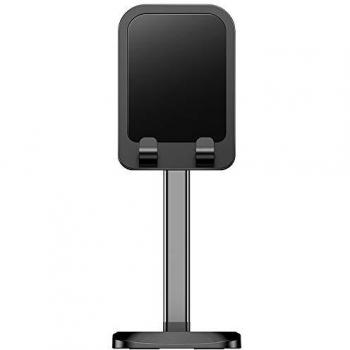 Neo Supporto Rock per smartphone e tablet da tavolo Desktop Supporto compatto estensibile compatibile, Supporto per smartphone, Nero