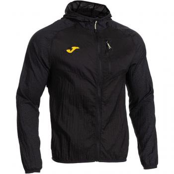 Giacca Sportiva Joma R‑Trail Natura Nera con Accenti Gialli L