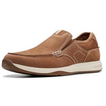 Clarks Sailview Step Cuir Nubuck Light Tan 46
