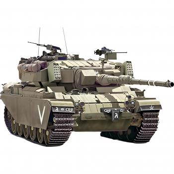 UA72441 Schott Cal Ace – Israëlische Gevechtsauto, 1/72, Plastisch