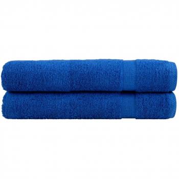 Serviettes de Qualité Super. Solund (2 pièces) Bleu 600 g/m²