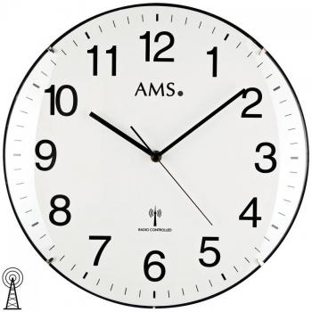 Wanduhrenmodell AMS 5960 – Ø 32 cm, Funkfunktion