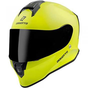 Bogotto V151 Gelber Helm für Männer – Größe Large