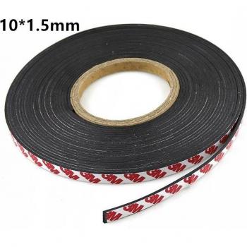 10 Meter Adhesive Magnetic Strip 10mm Width 1.5mm Thickness