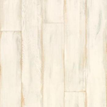 Vinyle Décoweb – Parquet Bois Patiné Crème 3m x 3m