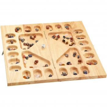 Wooden Kalaha for 2-4 Players
