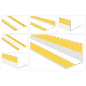 PVC 2m Blanc – Rainure Adhésive, Pliage et Ruban 137