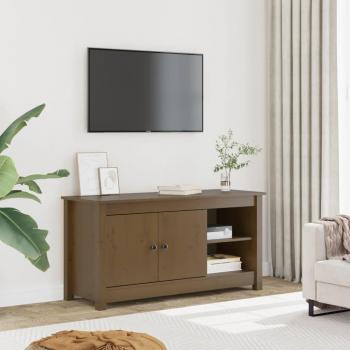 Meuble TV Rangement Étagères 103×36,5