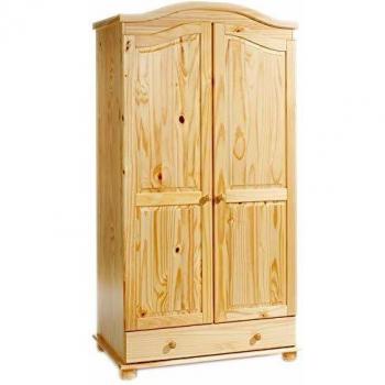 Dressing Pin Massif Bergen – Étageres et Tiroir Intégrés