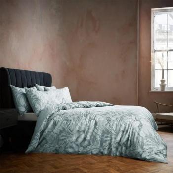 Housse de couette EW Tivoli tropicale avec piping contrastant