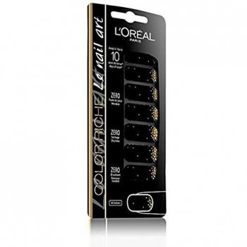 Luxe Gold Powder Nail Design