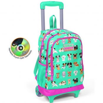 Coral High Schulrucksack mit drei Fächern